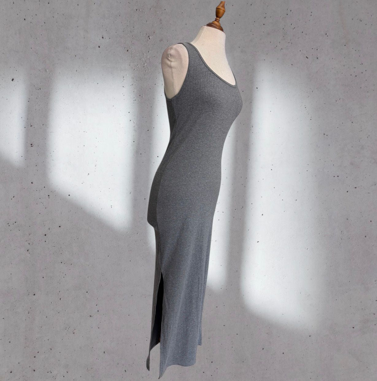 casual dress grey – Marie Helena Boutique