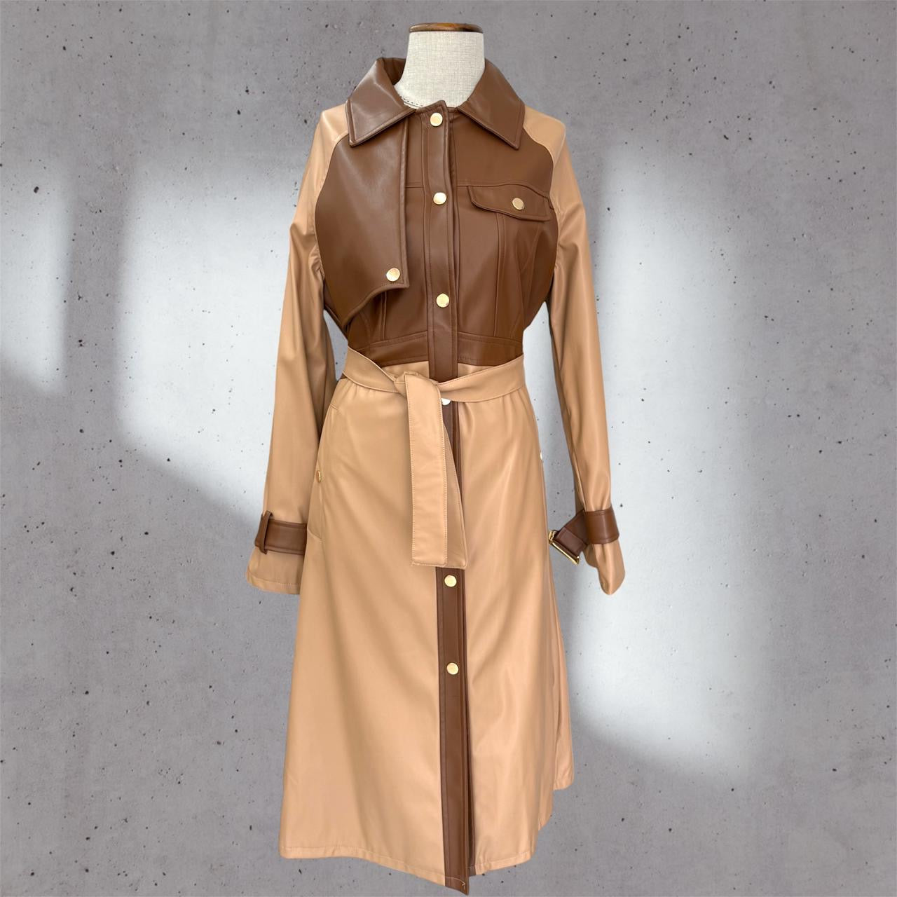 leather coat