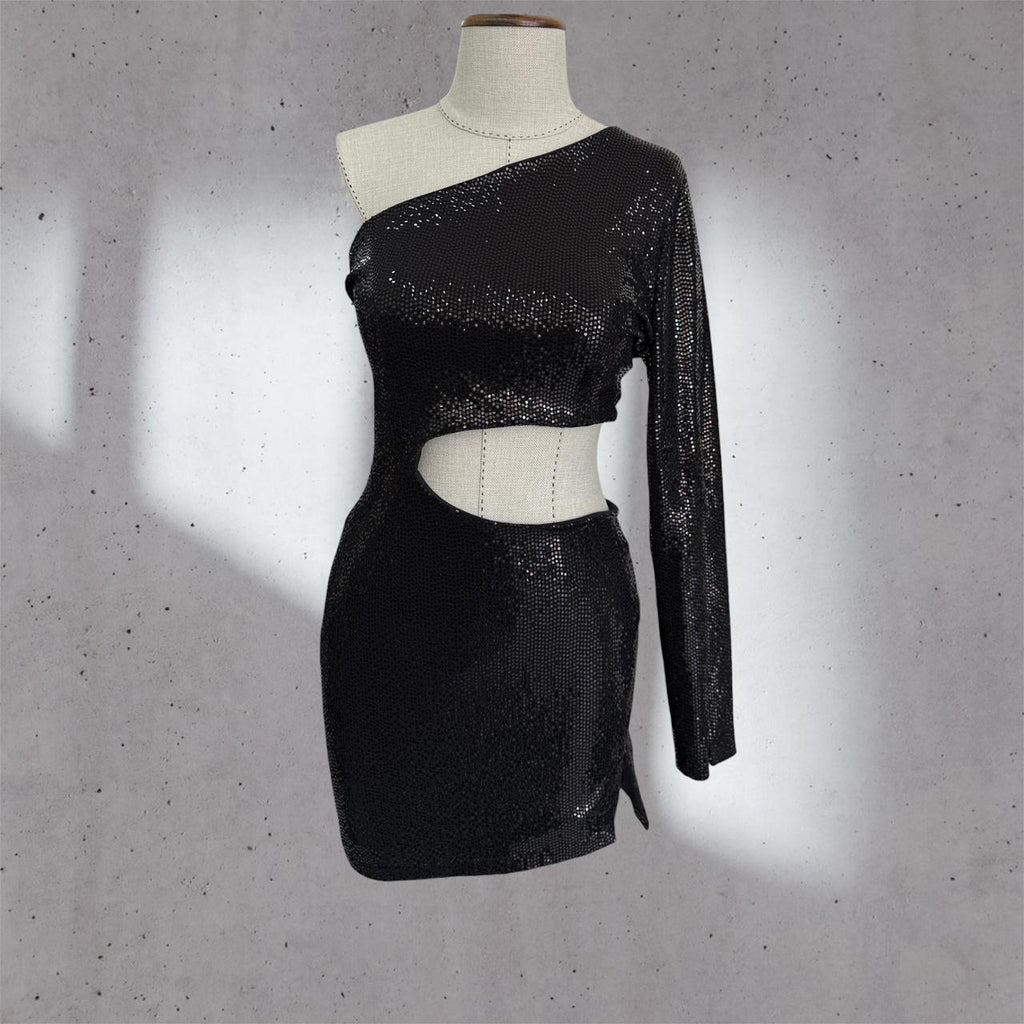 Mini paillette dress
