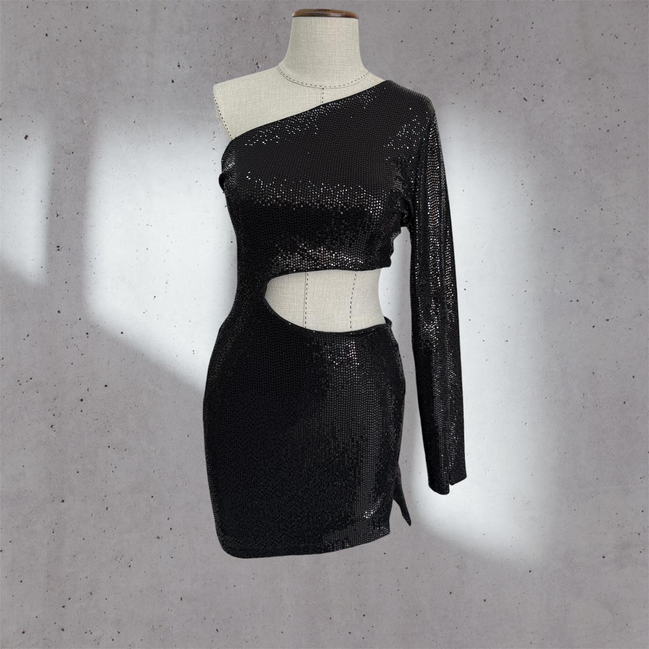 Mini paillette dress