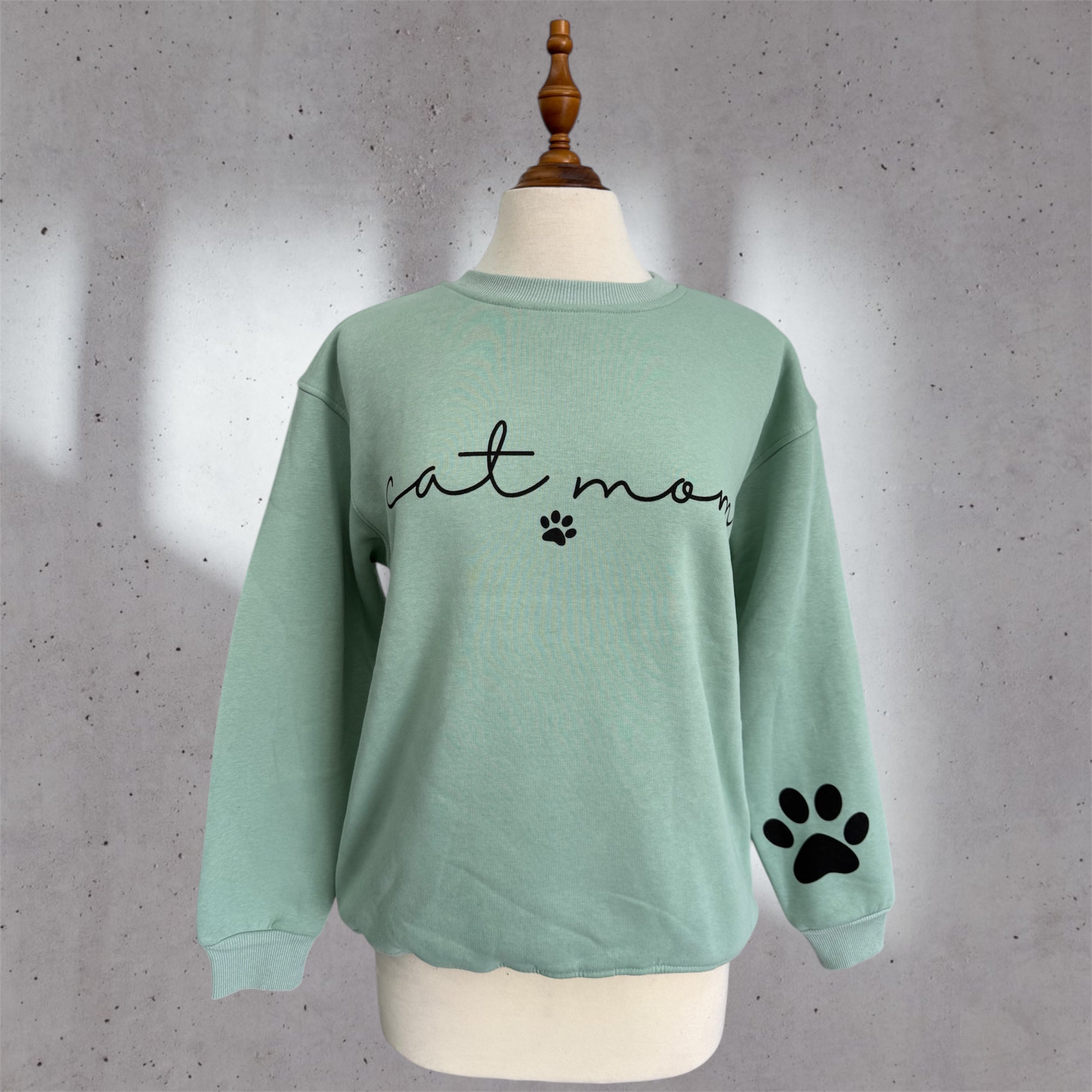 Hoodie ( cat mom)