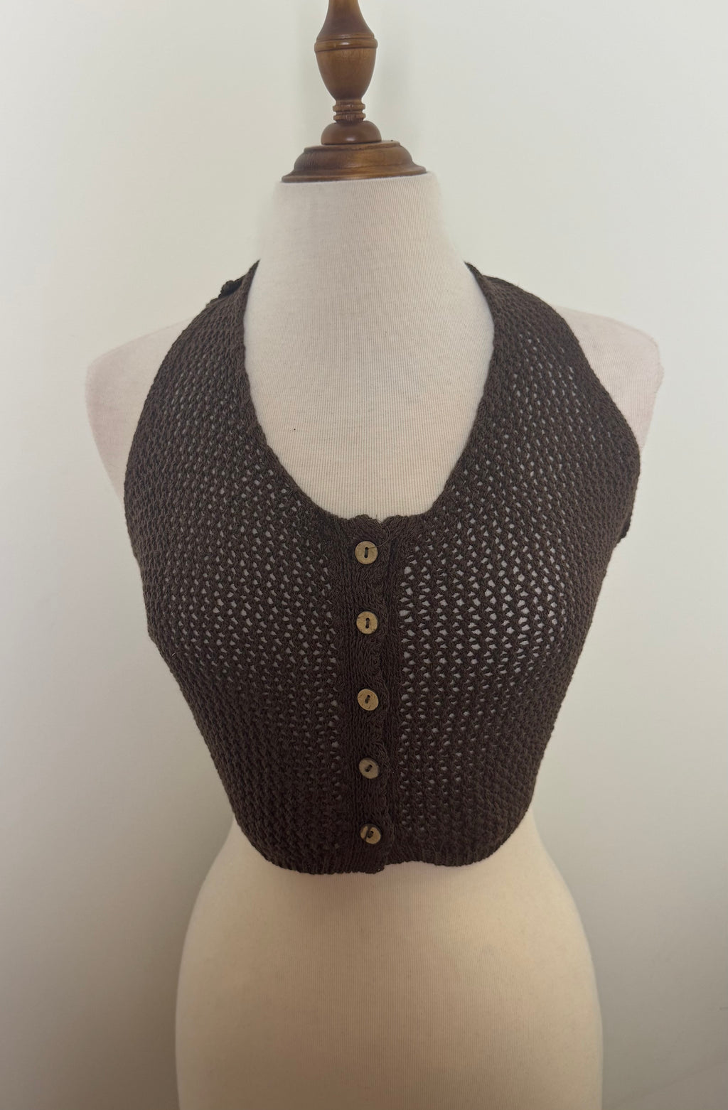 Crochet crop top
