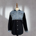 Jacket jeans & cotton
