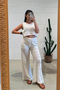 Set pants & crop top