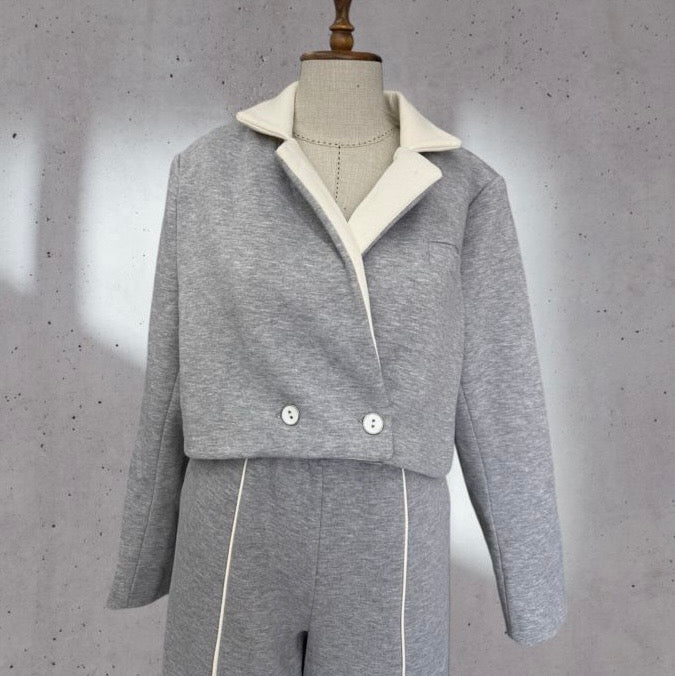 tracksuit grey fleece inside