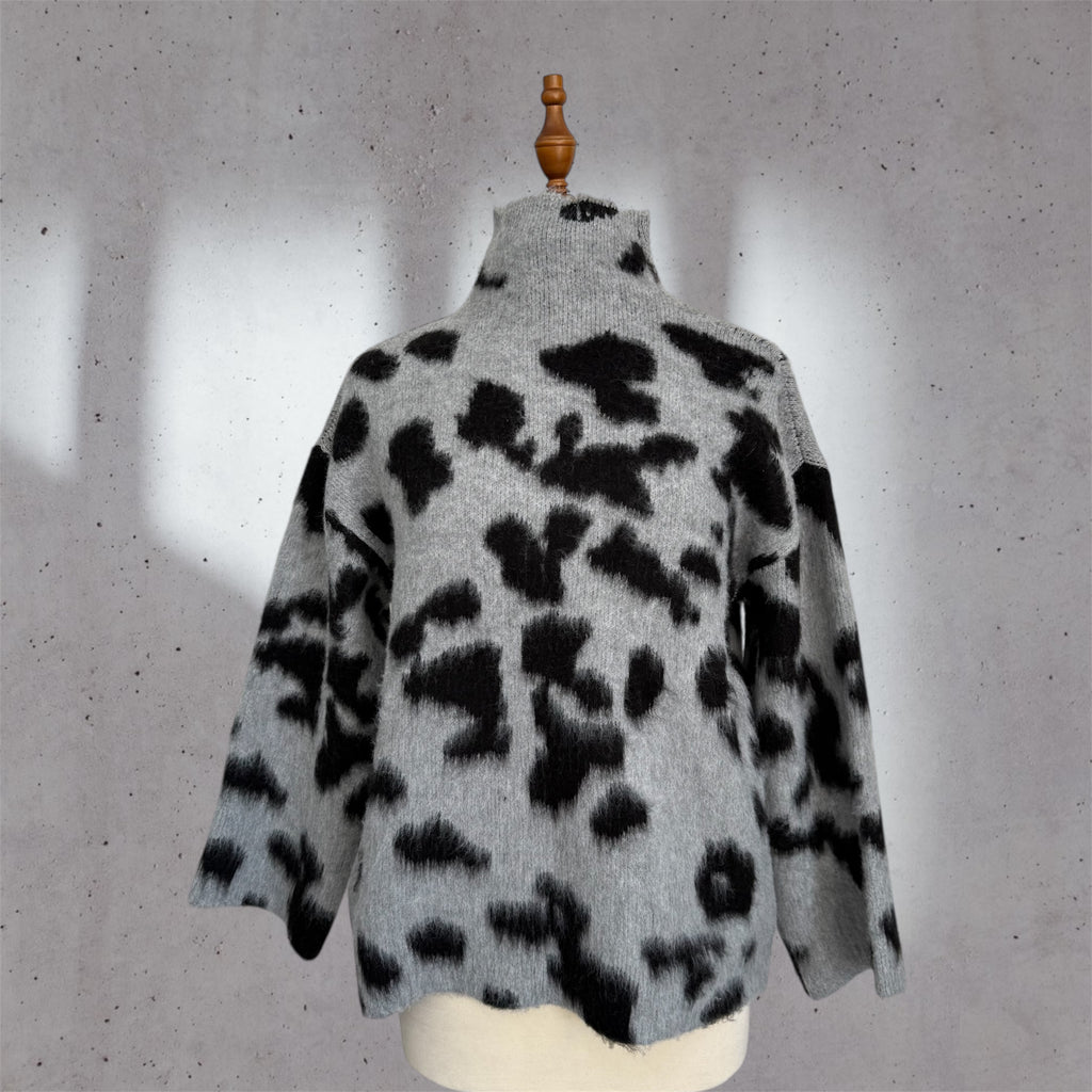 Moody cow hoodie