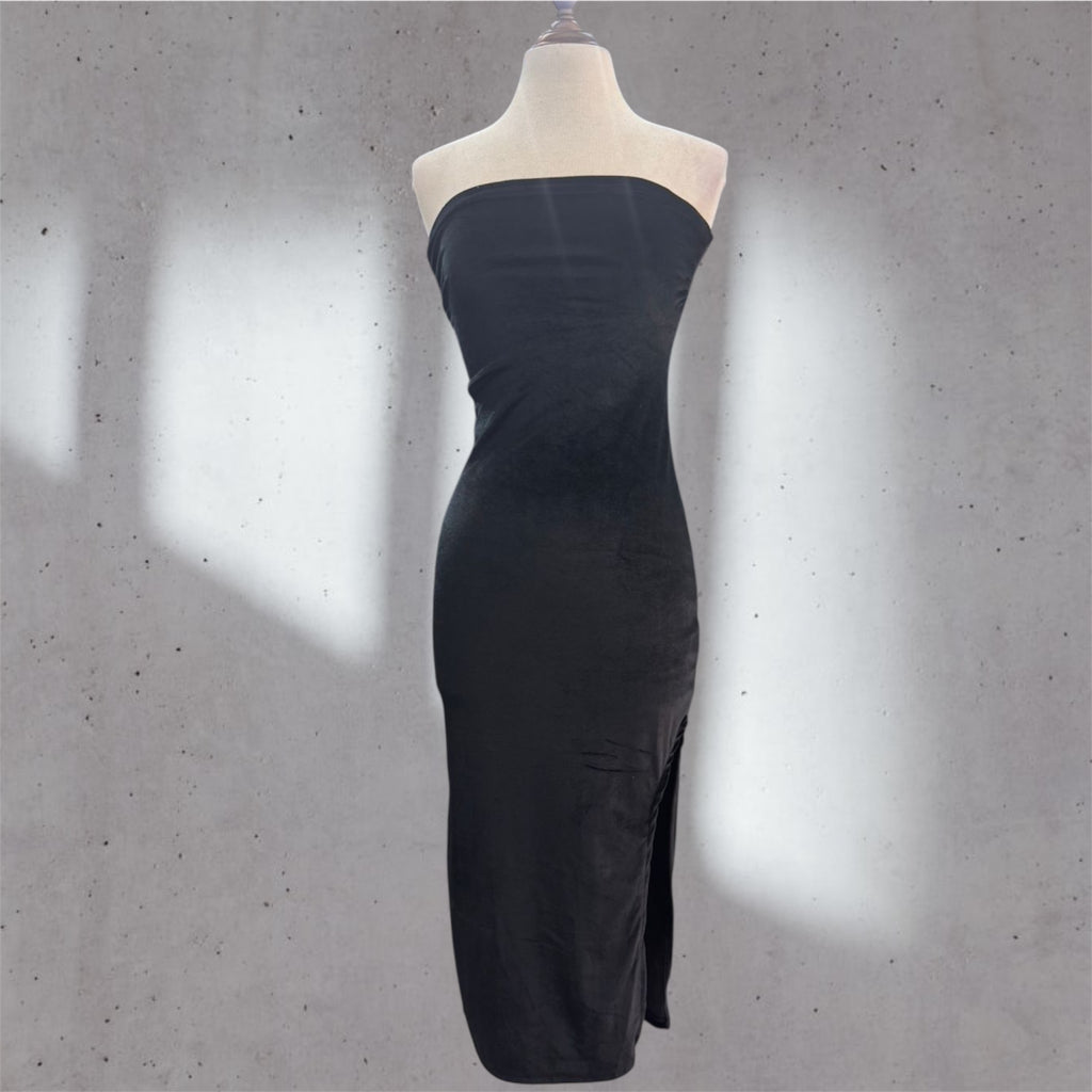 Long velvet dress