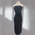 Long velvet dress