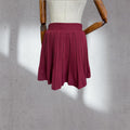 High waisted mini skirt
