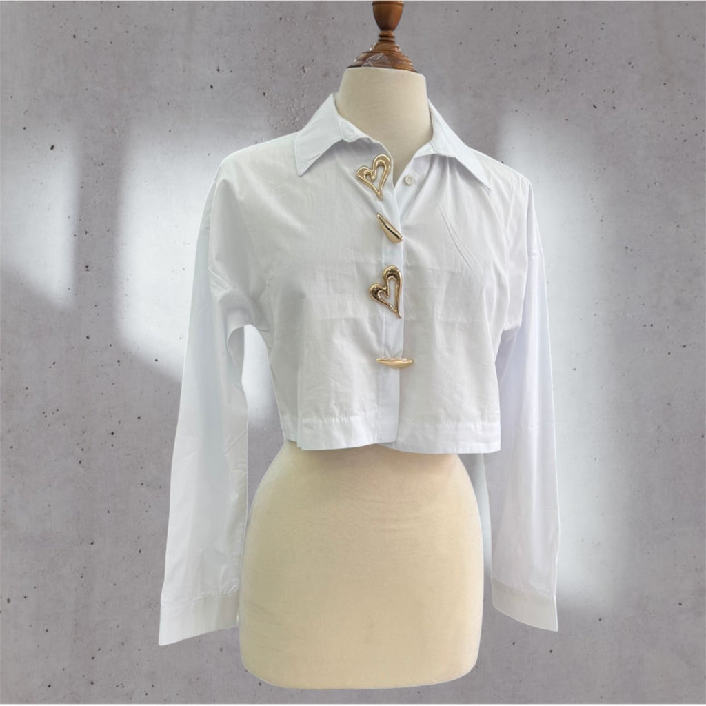 Crop Classic Shirt