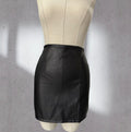 Mini Leather Skirt