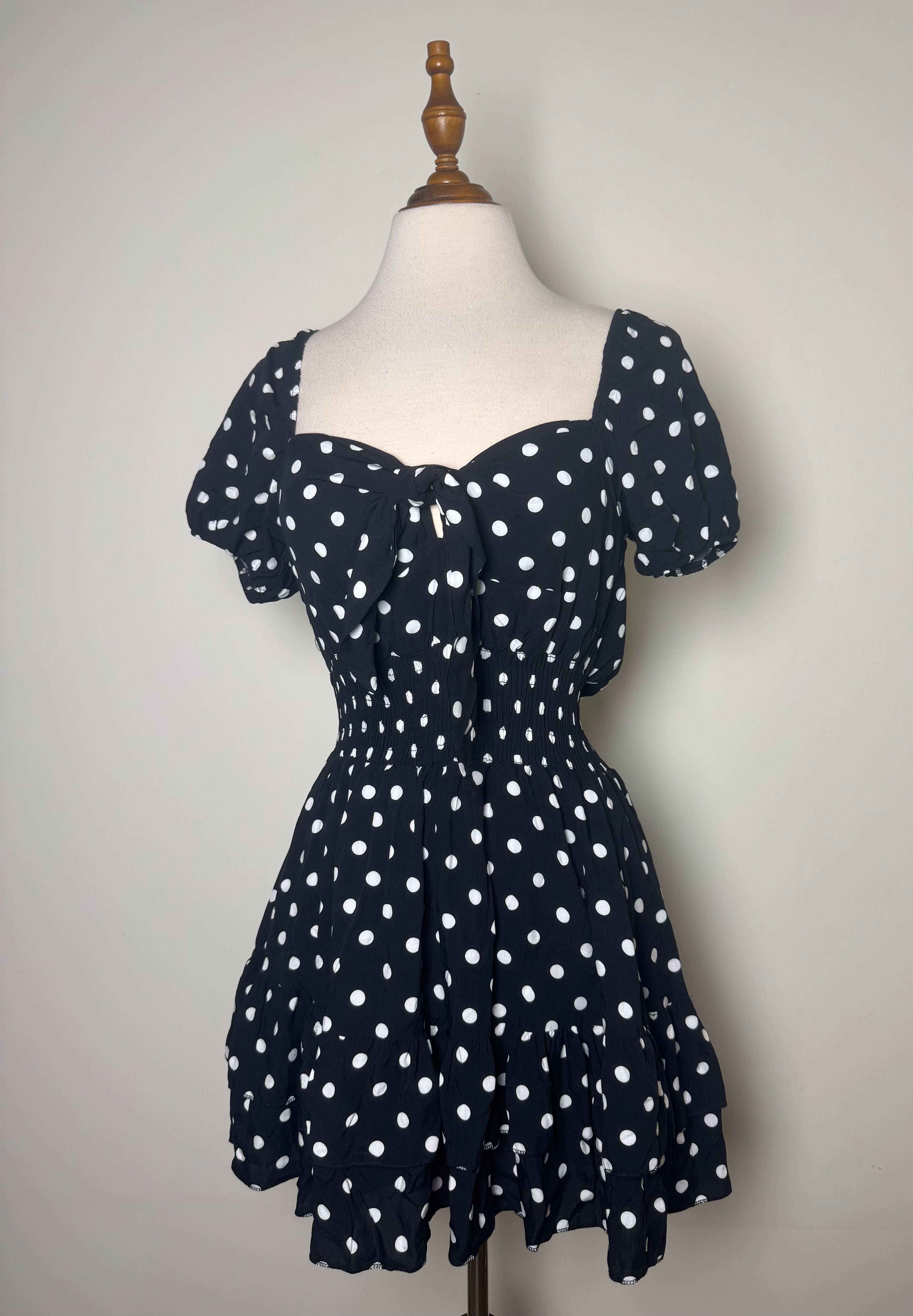 mini point dress