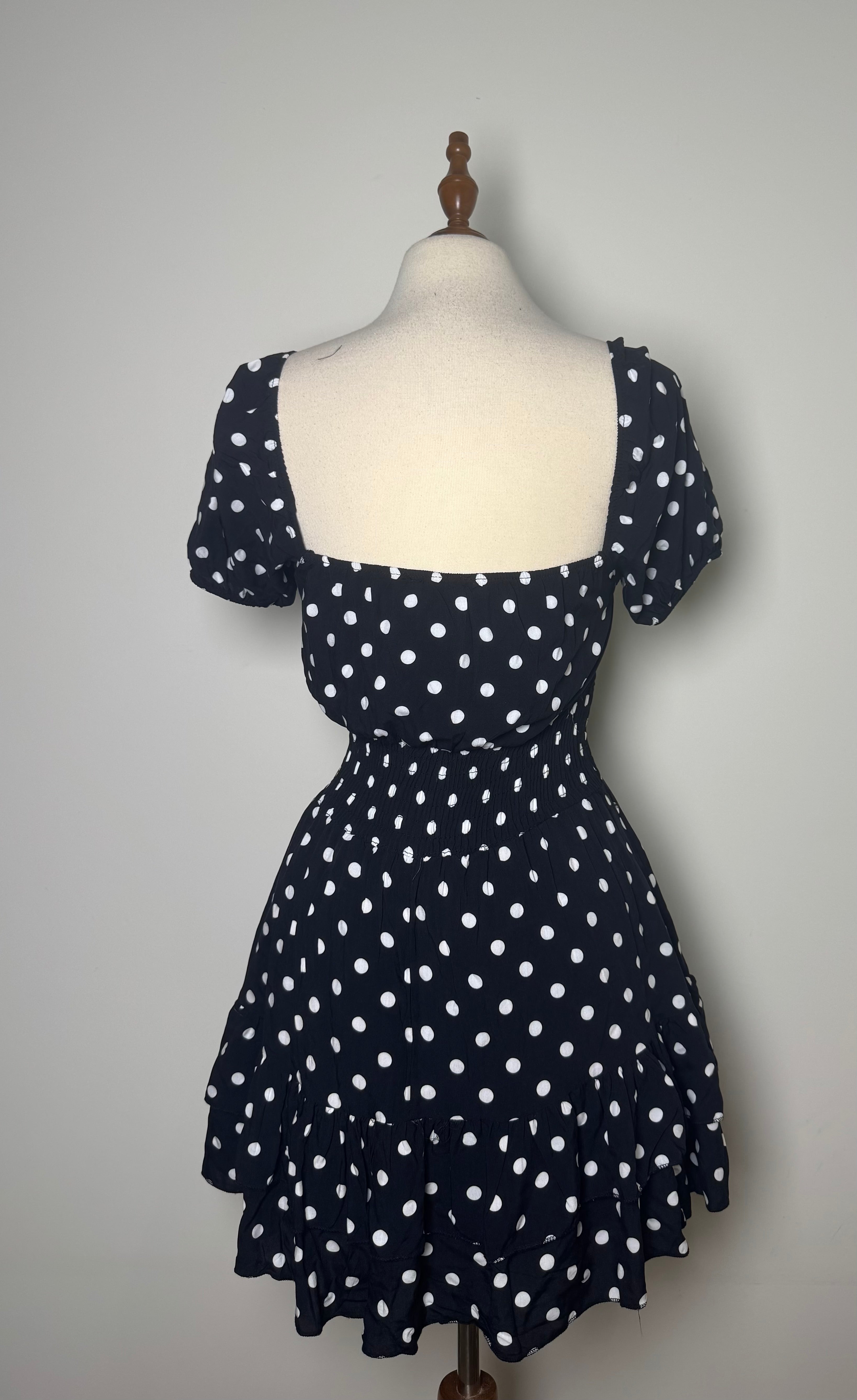 mini point dress