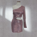 Mini paillette dress