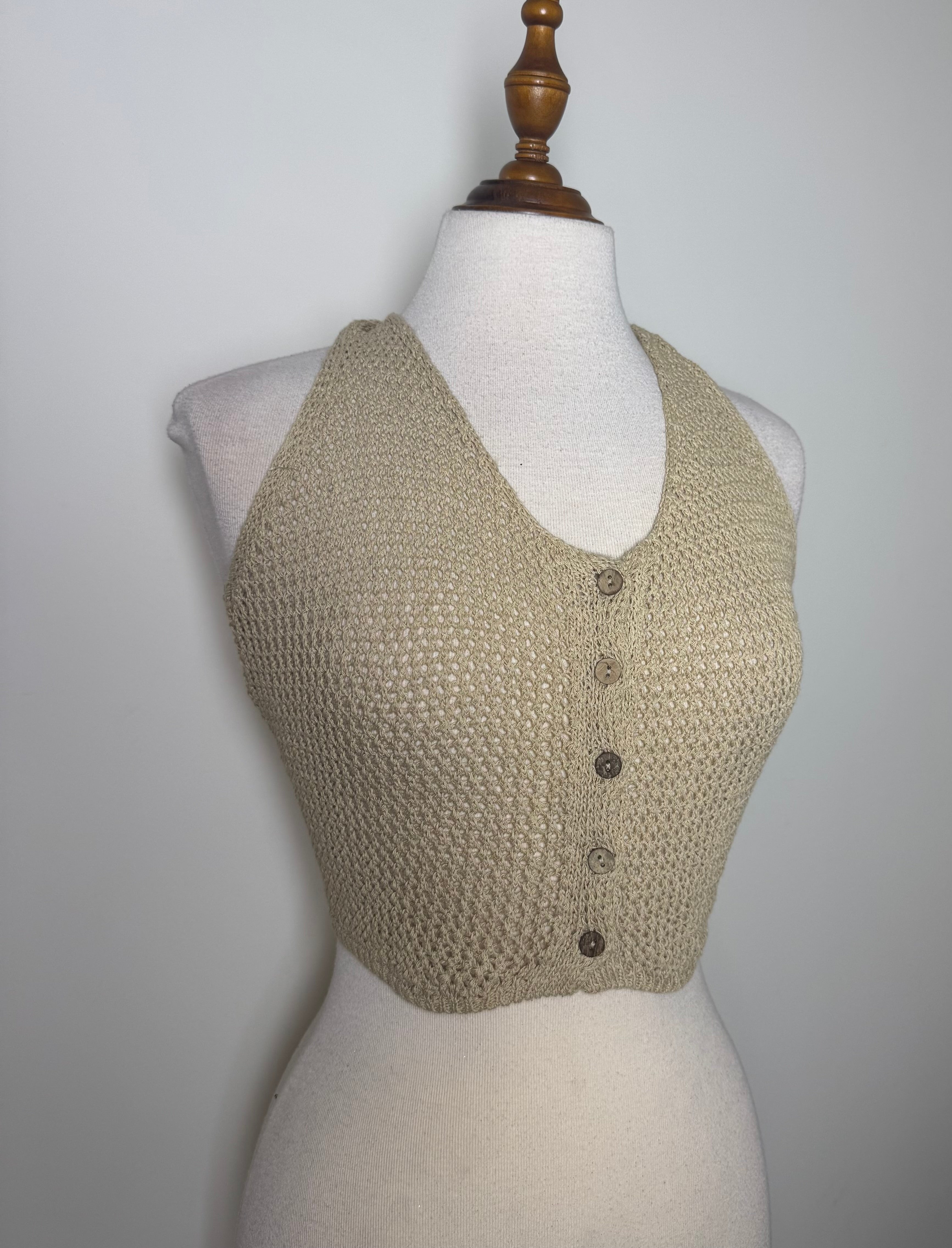 Crochet crop top