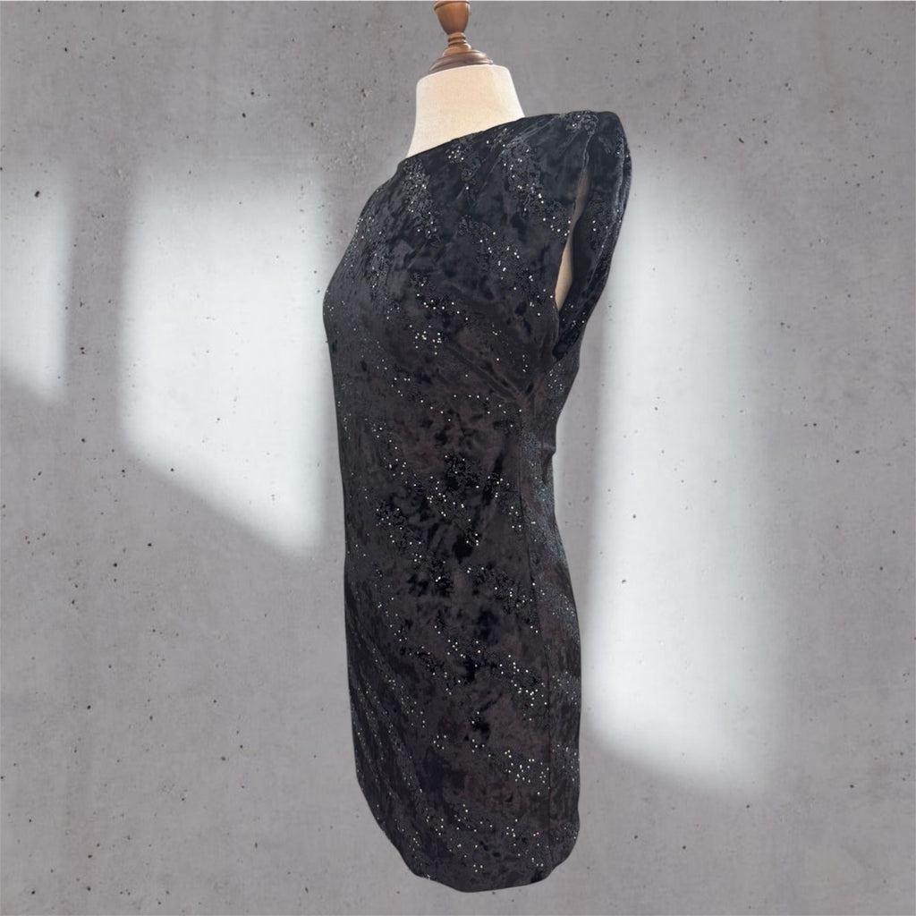 mini velvet dress 1